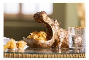 Hungry Hippo dekorácia zlatá