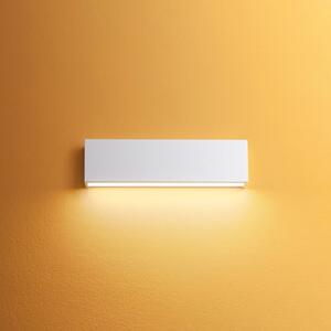 Nástenné svietidlo LED Box W2 bi-emission, W 31,9 cm, biela, 2700 K