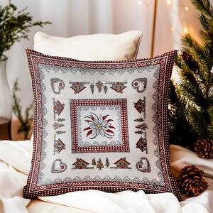 Gobelínová obliečka na vankúš Chenille IT023 Farba Viacfarebná Rozmery 42x42 cm