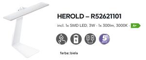 Trio HEROLD| Stolové LED svietidlo s futuristickým designom Farba: Titánová