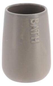 Kúpeľňový pohár Attolico, sivá, 450 ml