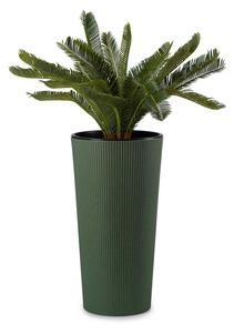 PLASTOVÝ KVETINÁČ URBANIKA ECO 57X30 CM ZELENÁ