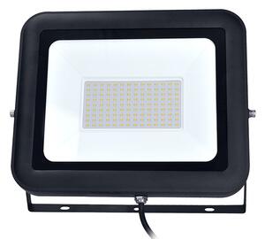 Čierny LED reflektor 100W