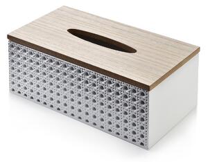 Drevený box na vreckovky Susie Vienna, 24x13x9,5 cm