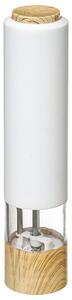 Elektrický mlynček na korenie Modern White, 22,5 cm