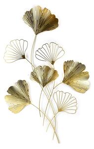Kovová dekorácia na stenu Tala Gingko 50x80 cm