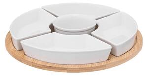Porcelánová servírovacia miska Circle (fi) 27 cm sada 5ks