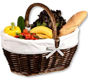 Košík na ovocie Basket Dark, 45x34x37 cm