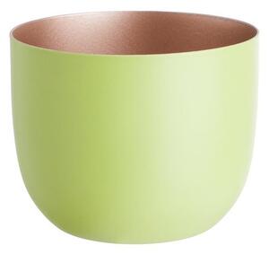 AURORA Svietnik na čajovú sviečku 7 cm - sv. zelená