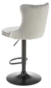 Barová stolička SCH-117 sivá