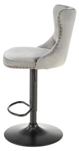 Barová stolička SCH-117 sivá