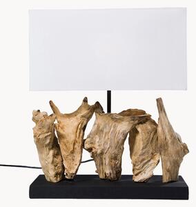 Dizajnová stolová lampa z dreva Nature