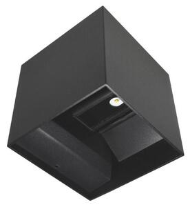 BOWI LED Vonkajšie nástenné svietidlo KREON 2xLED/3W/230V IP54 4000K čierna BW0337 + záruka 3 roky zadarmo