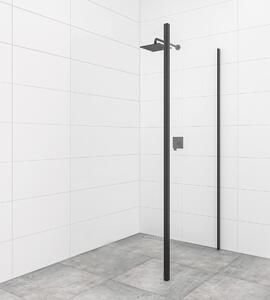 Bočné zástena k sprchovacím dverám 80 cm SAT TEX BB SATSTENATEXD80C