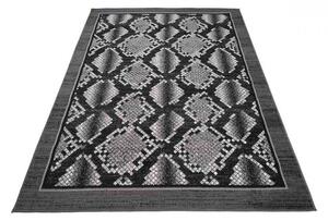 Kusový koberec PP Kirel čierny 140x200cm