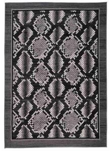 Kusový koberec PP Kirel čierny 80x150cm