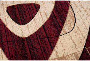 Kusový koberec PP Sia vínový 140x200cm