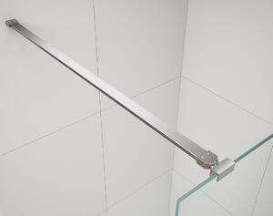 Polysan, ESCA CHROME jednodielna sprchová zástena do priestoru, číre sklo, 1000 mm, ES1010-05