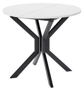 Jedálenský stôl Kirtore M 90, Farby:: biela / čierna Mirjan24 5903211289842