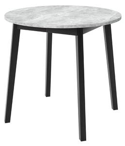 Jedálenský stôl Kirtore S 90, Farby:: biela / čierna Mirjan24 5903211289873