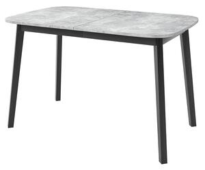 Jedálenský stôl Grazpen S 130x80, Farby:: biela / čierna Mirjan24 5903211289828