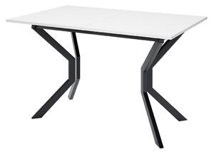 Jedálenský stôl Krawos M 125x80, Farby:: biela / čierna Mirjan24 5903211289903