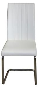Jedálenská stolička SWING biela