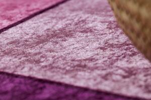 BAMBINO 2285 Detský prateľný koberec Škôlka - ružový