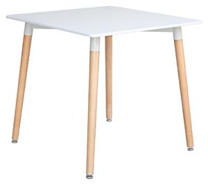 Jedálenský stôl 80x80 UNO biely