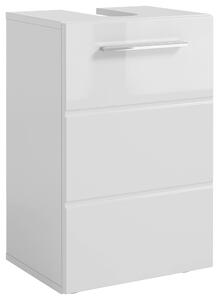 SKRINKA POD UMÝVADLO, biela s vysokým leskom, biela, 40/60/31 cm MID.YOU - Kúpeľňové skrinky, Online Only