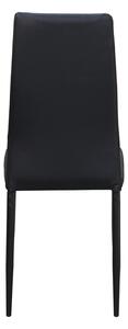 Jedálenská stolička SIGMA čierna