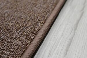 Vopi koberce Kusový koberec Astra hnedá - 57x120 cm