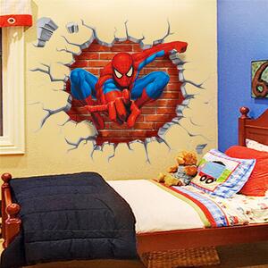 Veselá Stena Samolepka na stenu Spiderman zo steny