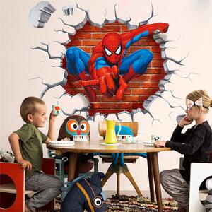 Veselá Stena Samolepka na stenu Spiderman zo steny