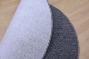 Vopi koberce Kusový koberec Astra šedá kruh - 120x120 (priemer) kruh cm