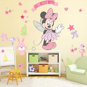 Veselá Stena Samolepka na stenu Minnie Mouse