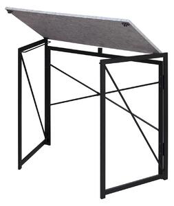 Písací stôl LOFT skladací betón