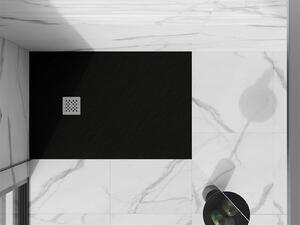 MEXEN - Stone vanička kompozitná obdĺžniková, 100x80 cm, čierna - 44708010
