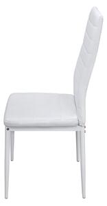 Jedálenská stolička SIGMA biela