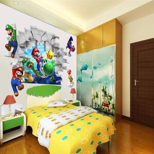 Veselá Stena Samolepka na stenu Hra Super Mario