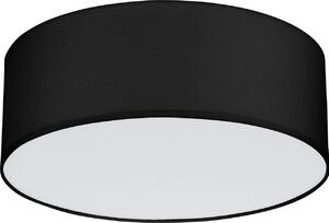 TLG LED stropné osvetlenie FERDINANDO, 4xE27, 15W, 38cm, okrúhle, čierne