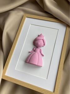 3D personalizovaný obraz - princezna 20x30cm