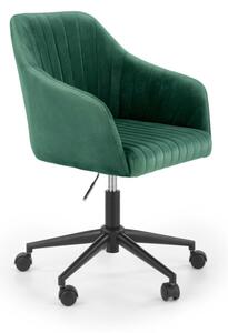 Kancelárska stolička FRISCO, 57x79-89x55, zelená