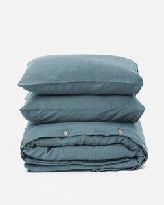 Magic Linen Ľanové obliečky sada (3ks) Gray blue Veľkosť: 135x200,50x70cm