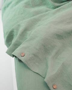 Magic Linen Ľanové obliečky sada (3ks) Matcha green Veľkosť: 200x200,50x70cm