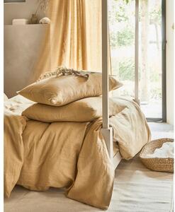 Magic Linen Ľanové obliečky sada (3ks) Sandy beige Veľkosť: 200x200,50x70cm