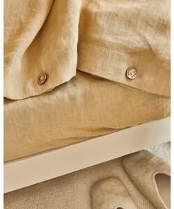 Magic Linen Ľanové obliečky sada (3ks) Sandy beige Veľkosť: 135x200,50x70cm