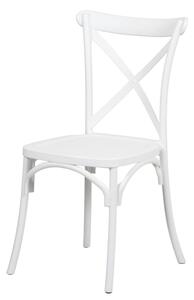 Jedálenská stolička GRETA biela