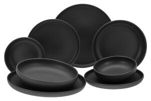 KOMBINOVANÝ SERVIS, 8-dielne, kamenina Creatable - Online Only bytové doplnky, Online Only