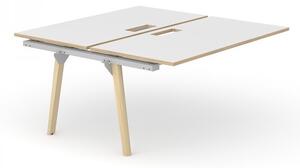 NARBUTAS - Dvojmiestny prídavný stôl NOVA WOOD lamino 120x164 cm